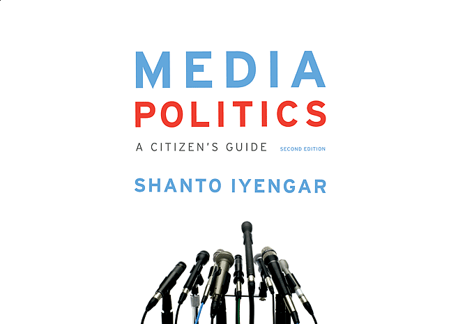 Media Politics by Shanto Iyengar | Cover by M80 Branding - Large