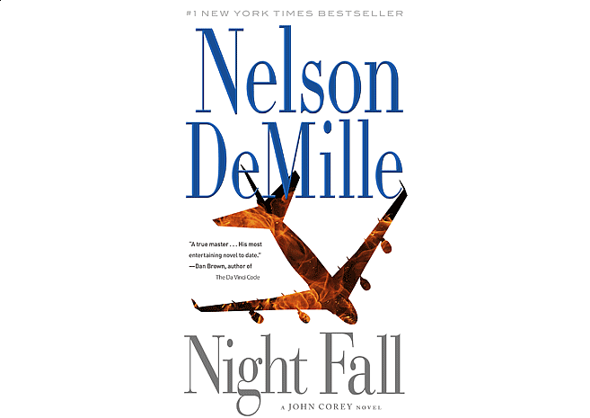 Night Fall by Nelson DeMille | Cover Design by M80 Branding